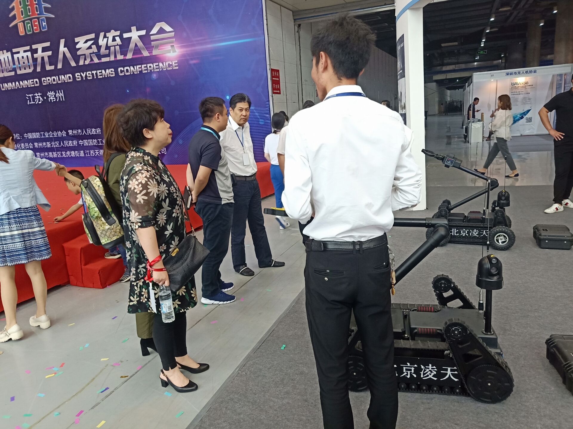 北京凌天參加中國(guó)地面無(wú)人系統(tǒng)大會(huì)