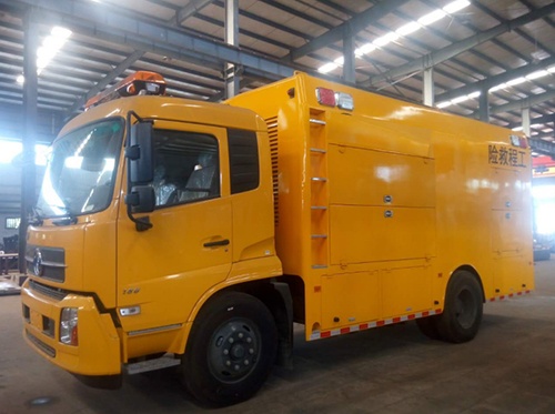 大流量應急搶險排水泵車1500m³/h