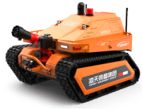 消防滅火機器人 （第2代，油動液壓、150進口消防水炮）